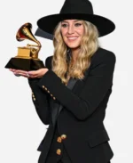 66th Annual Grammy Awards 2024 Lainey Wilson Black Blazer Coat