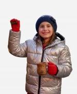 Best Christmas Ever Abby Villasmil Puffer Jacket