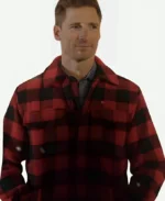 Andrew Walker Christmas Island 2023 Red Plaid Jacket