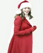 Anne Hathaway Christmas Party Coat