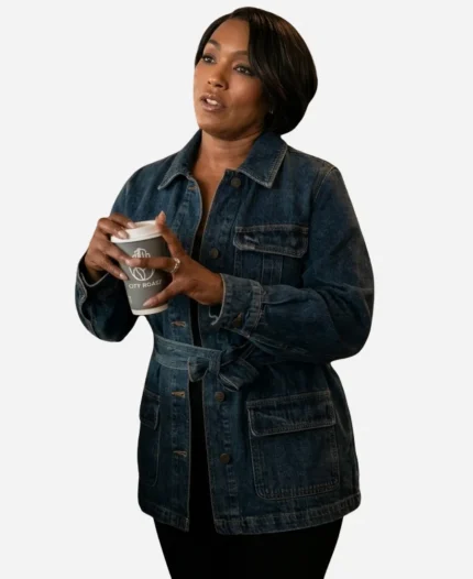 Athena Grant Belted Denim Jacket