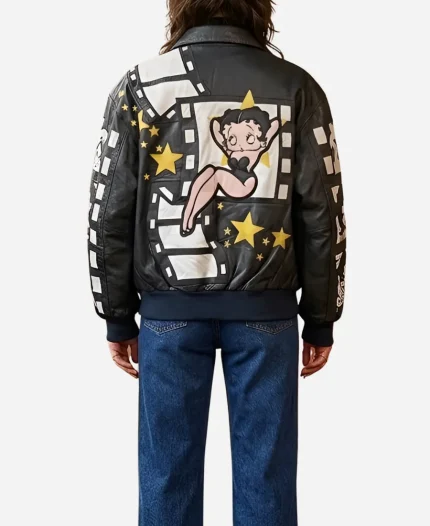 Betty Boop Vintage Leather Jacket
