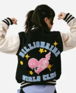 Billionaire Girls Club Letterman Wool Jacket