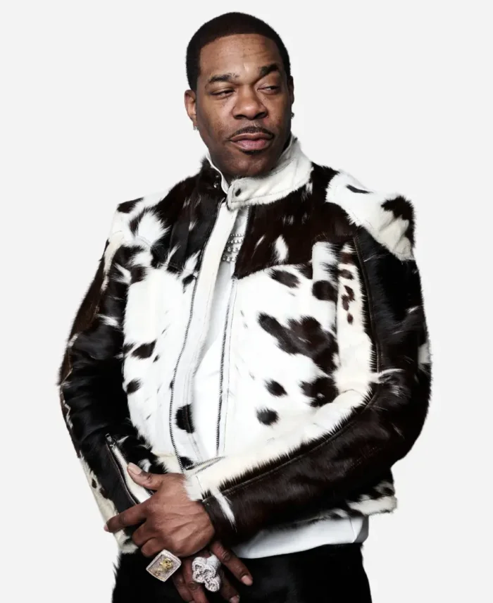 Busta Rhymes Cowhide Jacket