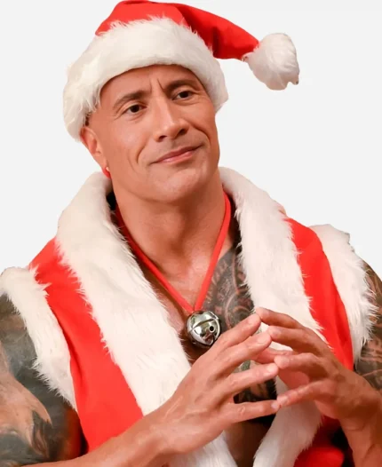 Callum Drift Movie Red One 2023 The Rock Dwayne Johnson Christmas Vest