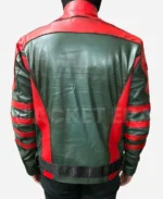 Callum Drift Red One Leather Jacket