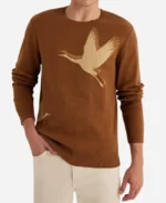 Calvin Payne Tv Series House Of Payne Season 13 Lance Gross Brown Flying Birds Sweater