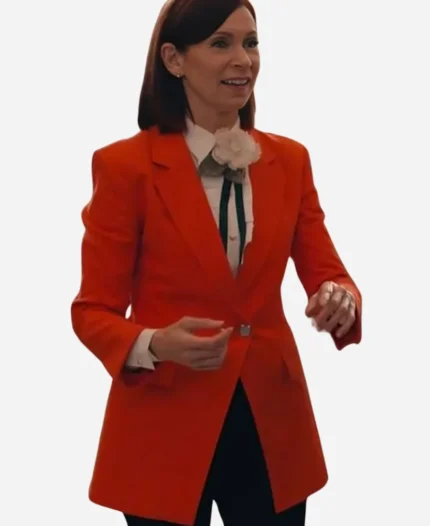 Carrie Preston Elsbeth S02 Red Blazer