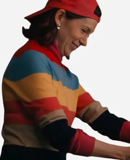 Carrie Preston TV Series Elsbeth Season 2 Elsbeth Tascioni Rainbow Sweater