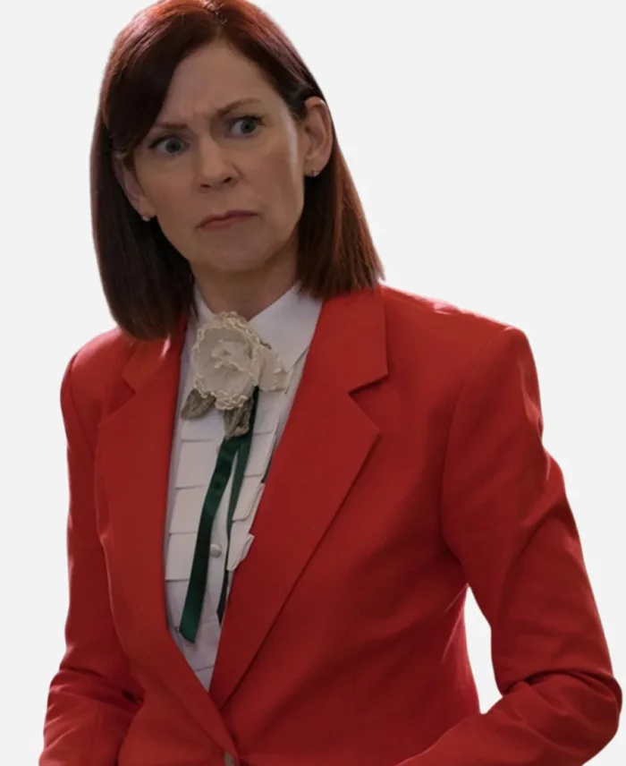 Carrie Preston Tv Series Elsbeth Season 02 Elsbeth Tascioni Red Suiting Blazer