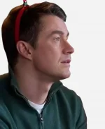 Twas the Date Before Christmas Chad Andrews Green Sweater