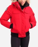 Chicago PD S09 Hailey Upton Red Puffer Jacket