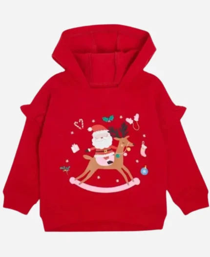 Christmas 2023 Santa Claus Pullover Hoodie