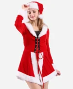 Christmas Clothing Sexy Miss Santa Costumes Dress