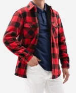 Christmas Island 2023 Andrew W. Walker Red Plaid Jacket