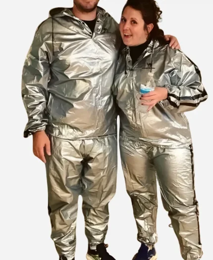  Margo Christmas Couple Vacation PU Leather Costumes For Unisex