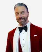 Christmas Party Red Jacket For Mens