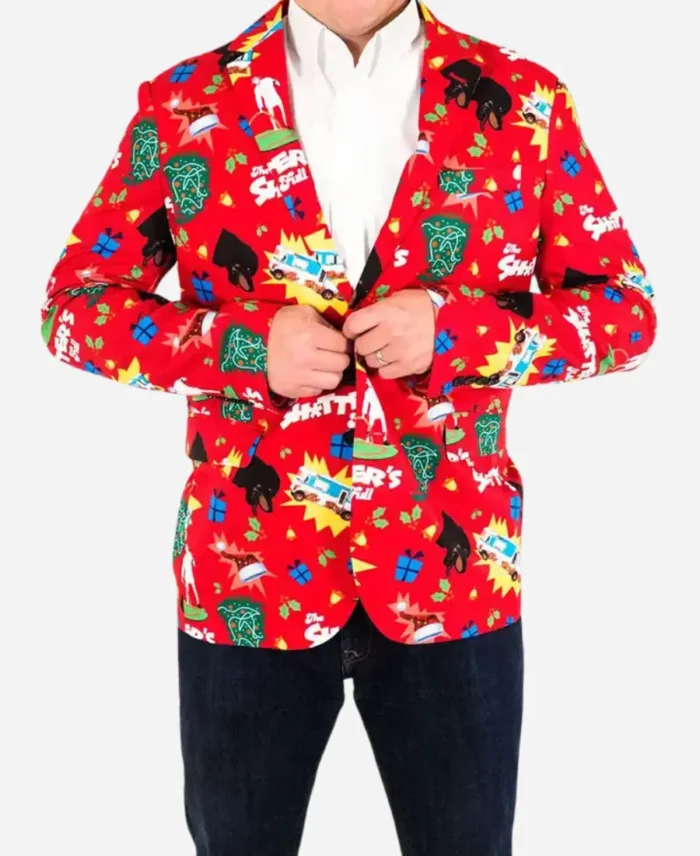 Christmas Vacation Suit Jacket Blazer For Mens 