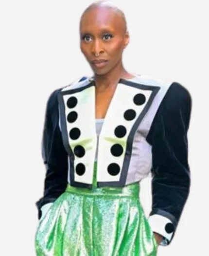 Cynthia Erivo Press Junket Jacket