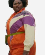 Danielle Brooks Film A Minecraft Movie 2025 Dawn Colorblock Track Jacket