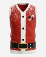 Dwayne Johnson Christmas Red Vest