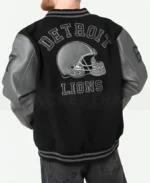 Eddie Brock Venom 2 Detroit Lions Varsity Jacket