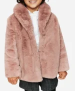 Faith Fernandez Tv Series 12 Dates Of Christmas Fur Jacket For Women