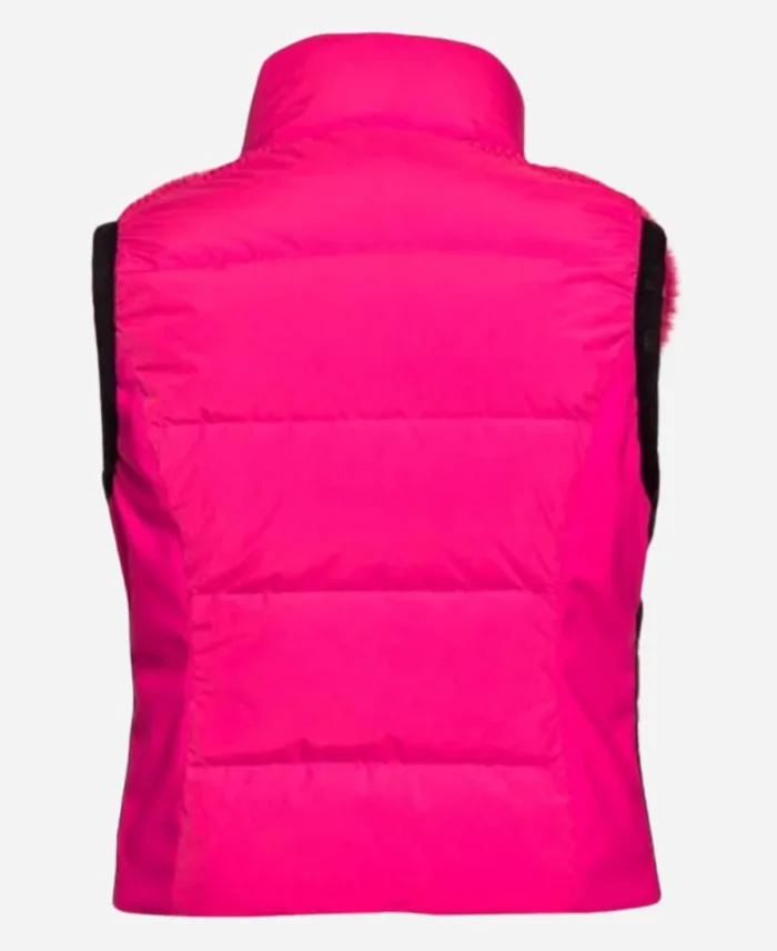 Falling For Christmas Sierra Belmont Pink Vest