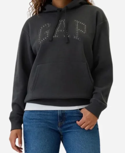 Gap Rhinestone Pullover Hoodie