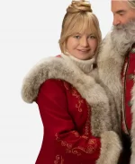 Mrs. Claus The Christmas Chronicles Goldie Hawn Leather Jacket