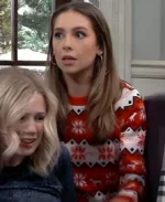 Haley Pullos General Hospital Christmas Sweater