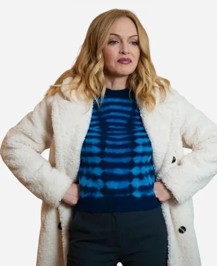 Heather Graham Best Christmas Ever Charlotte Sanders Wool Coat