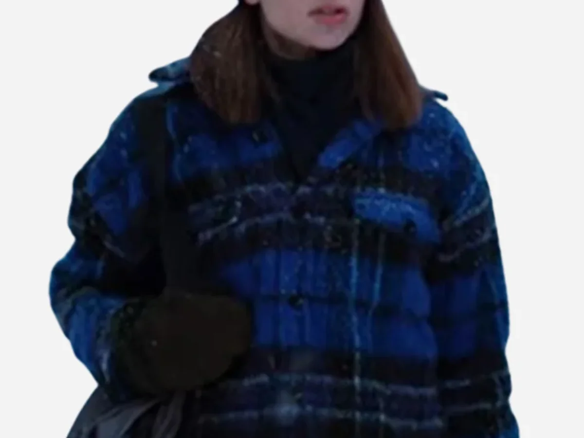 Home For Christmas Blue Jacket | Johanne Blue Jacket