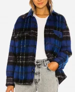 Home For Christmas S02 Johanne Plaid Jacket