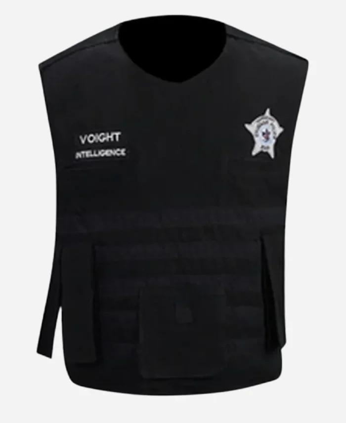 Jason Beghe Tv Series Chicago P.D Season 09 Sergeant Hank Voight Black Police Tactical Vest