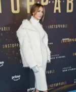 Jennifer Lopez Unstoppable Premiere Fur Jacket