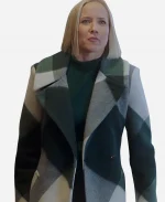 Juniper Mystic Christmas Jessy Schram Check Coat