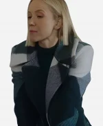 Juniper Mystic Christmas Jessy Schram Green Check Coat