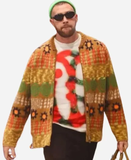 Kansas City Chiefs Travis Kelce Wool Jacket