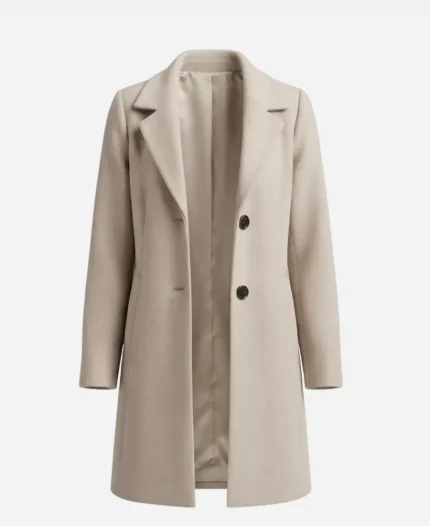 Kate Gabriel Christmas Island Rachel Skarsten Wool Trench Coat