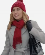 Christmas on the Alpaca Farm Kirsten Comerford Wool Gray Coat