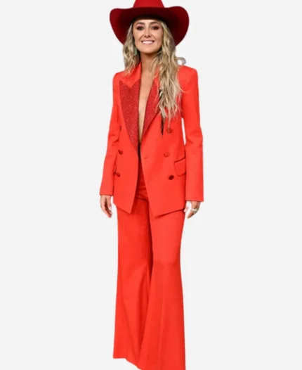 Lainey Wilson ACM Awards 2024 Red Suit