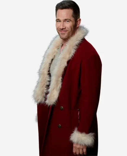 Luke Macfarlane Catch Me If You Claus 2023 Santa Coat