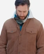 Matt Wells Christmas On The Alpaca Farm Full Sleeves Corduroy Jacket