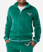 Philadelphia Eagles 2024 Velour Tracksuit