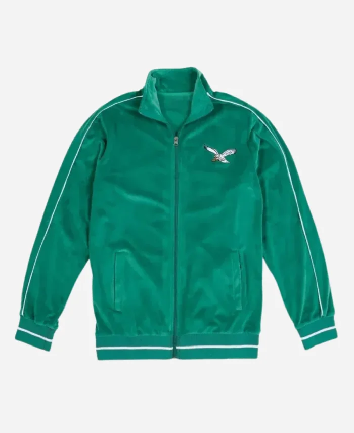 Philadelphia Eagles Velour Kelly Green Tracksuit