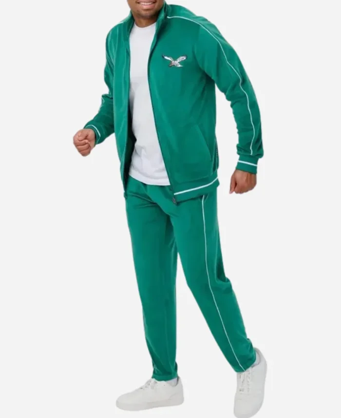 Philadelphia Eagles Velour Tracksuit