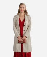 Rachel Skarsten Christmas Island Trench Coat