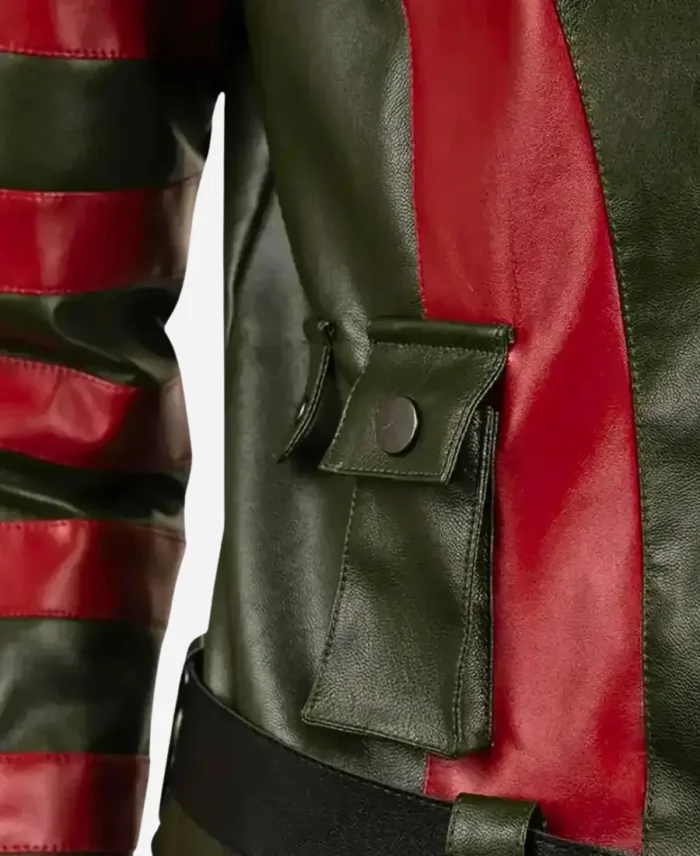 Red One Dwayne Johnson Leather Jacket