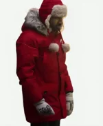 Simon Choksi TV Series The Santa Clauses Season 02 Kal Penn Red Hooded Jacket